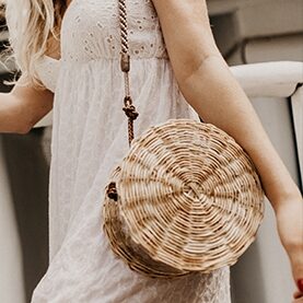 Beige plaited bag Beige plaited bag