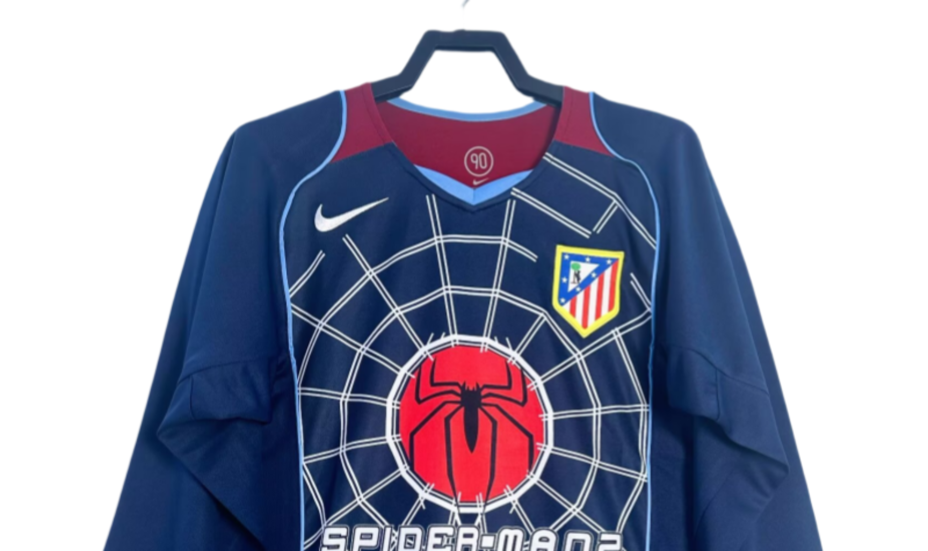 Nike Atletico Madrid Retro Away Soccer Jersey Long Sleeve 2004-05
