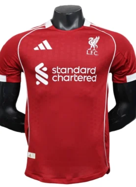 Liverpool Home Shirt Men's Football Jersey Player Version 25-26