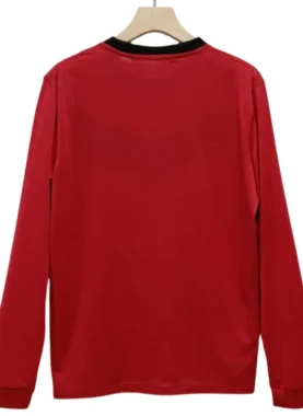 2009-10 Manchester United Retro Jersey Home Shirt Long sleeve