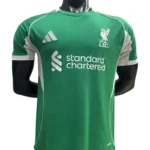 2025-26 Liverpool Green Player Edition Football Jersey