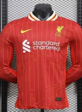Liverpool Home Long Sleeve Jersey Player Version 2024/25