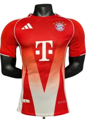 2025/26 Bayern Munich Home Player Version Soccer Jersey